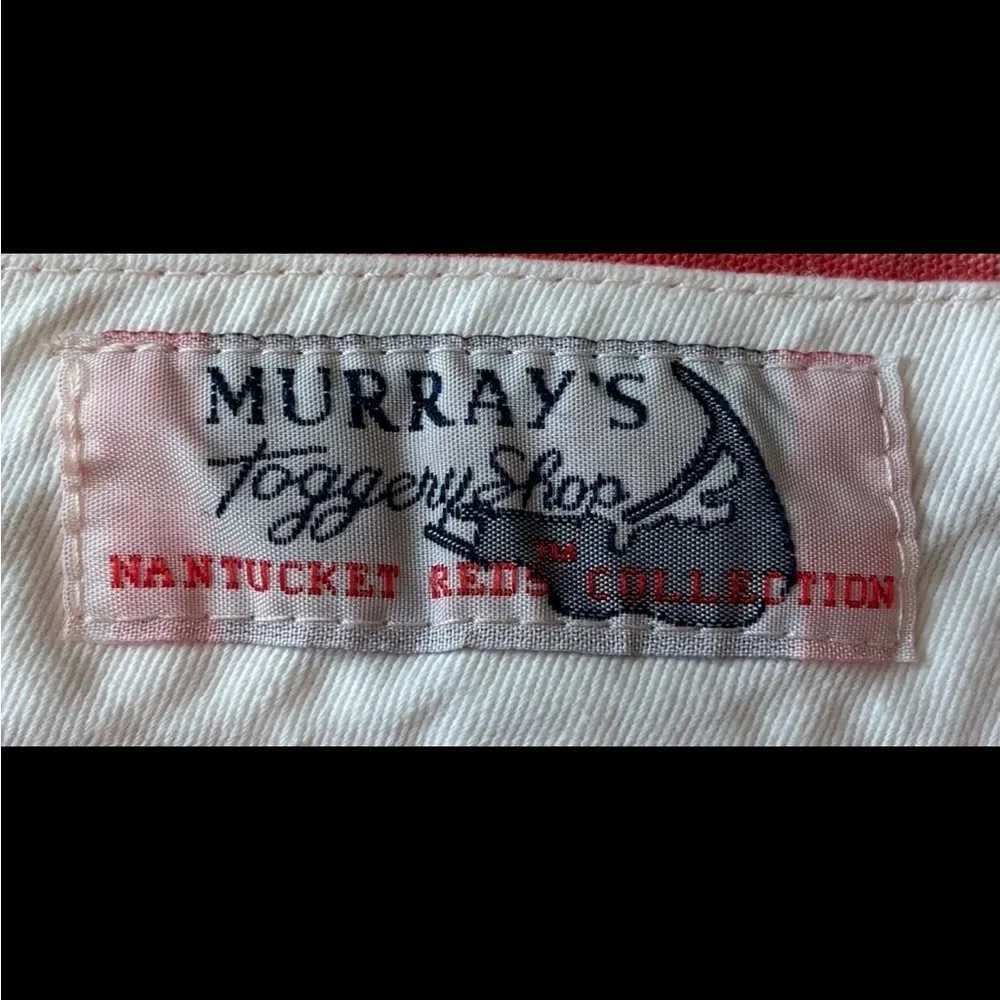 Murray’s Toggery Shop Men's 100% Cotton Salmon Colored Chino Pants